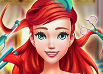 Ariel Hairdresser game screenshot