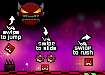 Geometria Del Bagno Di Sangue Dash screenshot del gioco