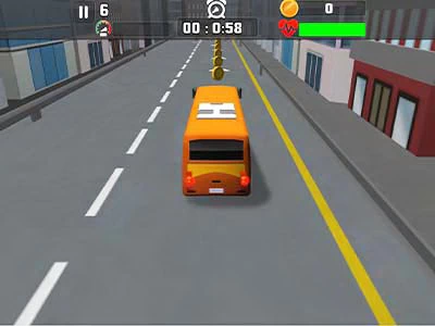 Estacionamento De Ônibus 3D captura de tela do jogo