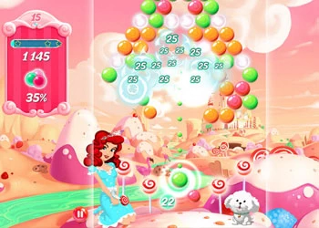 Cukierkowa Bańka zrzut ekranu gry