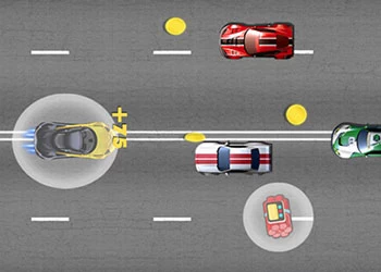 Autó Sebességfokozó játék képernyőképe