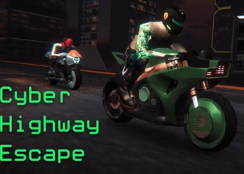 Cyber Highway Escape game screenshot