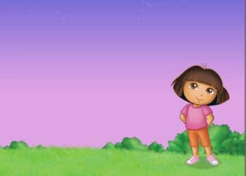 Dora Find 5 Differences game screenshot