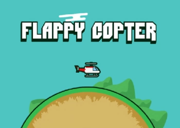 Flappy Copter captură de ecran a jocului