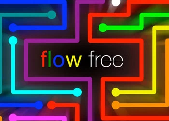 Flow Free скрыншот гульні