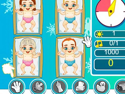 Gefrorene Babypflege Spiel-Screenshot