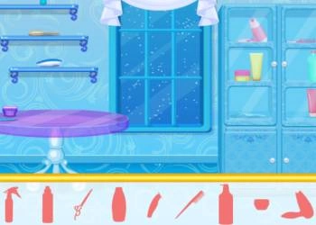 Frozen Hair Salon game screenshot