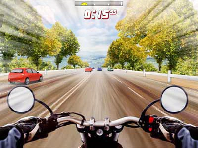 Highway Rider Extreme pamje nga ekrani i lojës