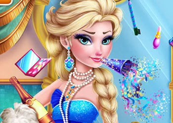 Trajes De Fiesta De La Reina De Hielo captura de pantalla del juego