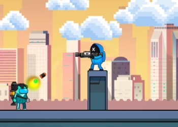 Lanzacohetes Impostor Rush captura de pantalla del juego