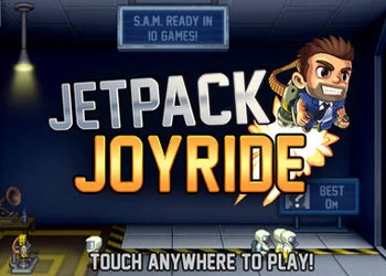 Jetpack Joyride pelin kuvakaappaus