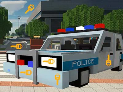 Chaves Escondidas De Carros De Minecraft captura de tela do jogo