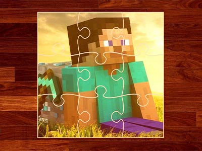 Minecraft Puzzle Time skærmbillede af spillet