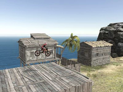Moto Trials Beach 2 captura de tela do jogo