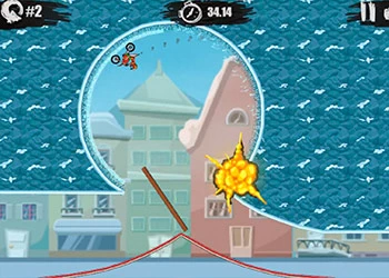 Moto X3M 4 Зима скріншот гри