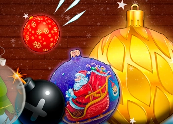 New Year Balls Merge game screenshot