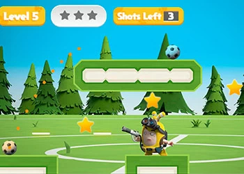 Oddbod's Voetbaluitdaging schermafbeelding van het spel