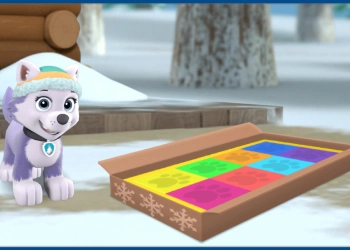 Щенячий Патруль: Математические Движения В Снежный День скриншот игры
