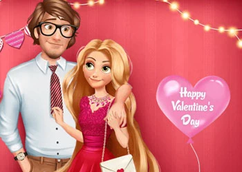 Rapunzel Be My Valentine game screenshot