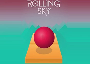 Rolling Sky pelin kuvakaappaus