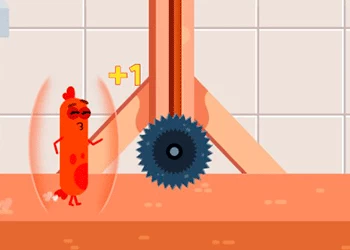Corrida Da Salsicha captura de tela do jogo