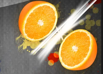 Fruta Samurái captura de pantalla del juego