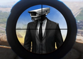 Skibidi Toilet Vs Cameraman Sniper Game game screenshot