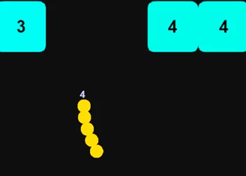 Slang Versus Blokken schermafbeelding van het spel