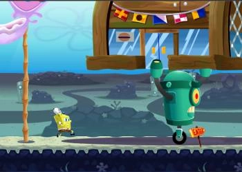 Spongebob ચાલી રહ્યું છે રમતનો સ્ક્રીનશોટ