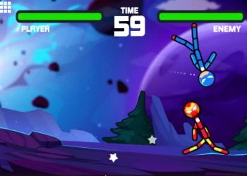 Stickman Superhéroe captura de pantalla del juego
