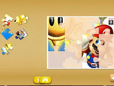 Puzzle Super Mario snímek obrazovky hry