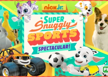 Super Snuggly Sports Spectacular խաղի սքրինշոթ