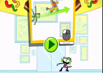 Teen Titans Go: Piñata Smashy captura de pantalla del juego