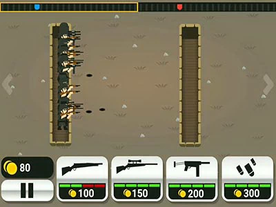 Kleine Geweren schermafbeelding van het spel