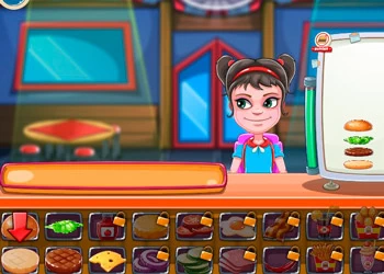 Top Burger játék képernyőképe