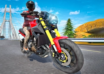 Traffic Rider Moto Bike Racing game screenshot