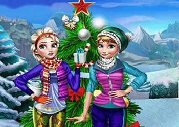 Зимни Празнични Забавления екранна снимка на играта