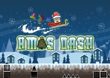 クリスマスダッシュ ゲームのスクリーンショット