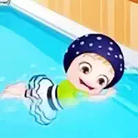 Bebek Hazel Yüzme Zamanı