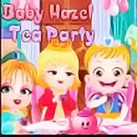 Bebek Hazel Çay Partisi oyun ekran görüntüsü