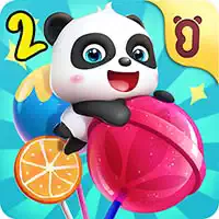 Baby Panda Run Carnival Christmas Amusement Park 2 game screenshot