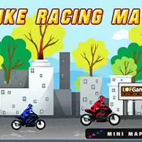 Bike Racing Math game screenshot