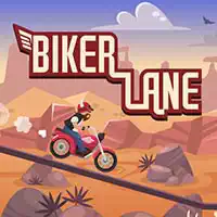 Biker Lane skærmbillede af spillet