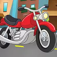 cartoon_motorbike_jigsaw Oyunlar