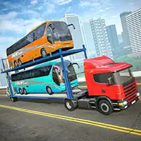 City Bus Transport Truck Gratis Transportspil