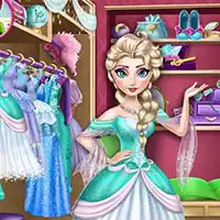 Disney Frozen Princess Elsa Oblékací Hry