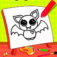 easy_kids_coloring_bat Pelit