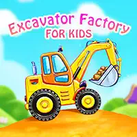 excavator_factory_for_kids гульні
