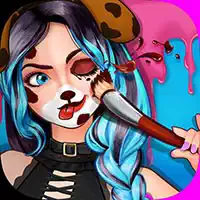 face_paint_party_-_social_star_dress-up_games ゲーム