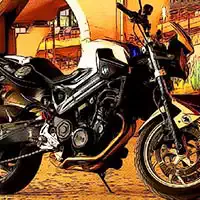 Fast Motorcycles Jigsaw screenshot del gioco